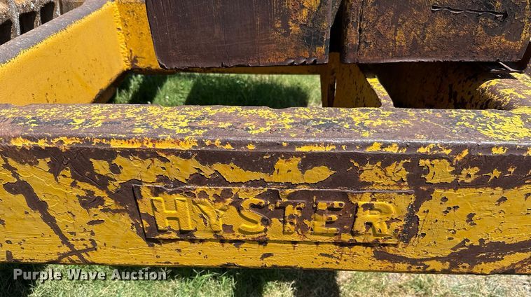 image for item HI9312 Hyster combination double drum roller