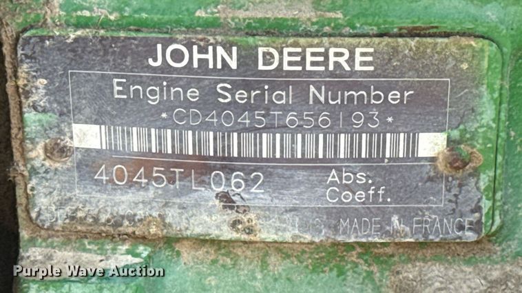 image for item HI9315 2001 John Deere 6405 tractor