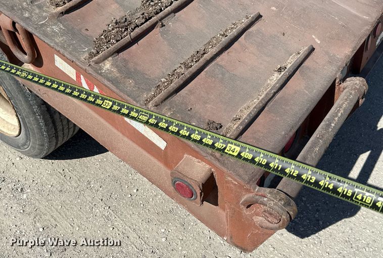 image for item HI9321 1993 Nuttal drop deck equipment trailer