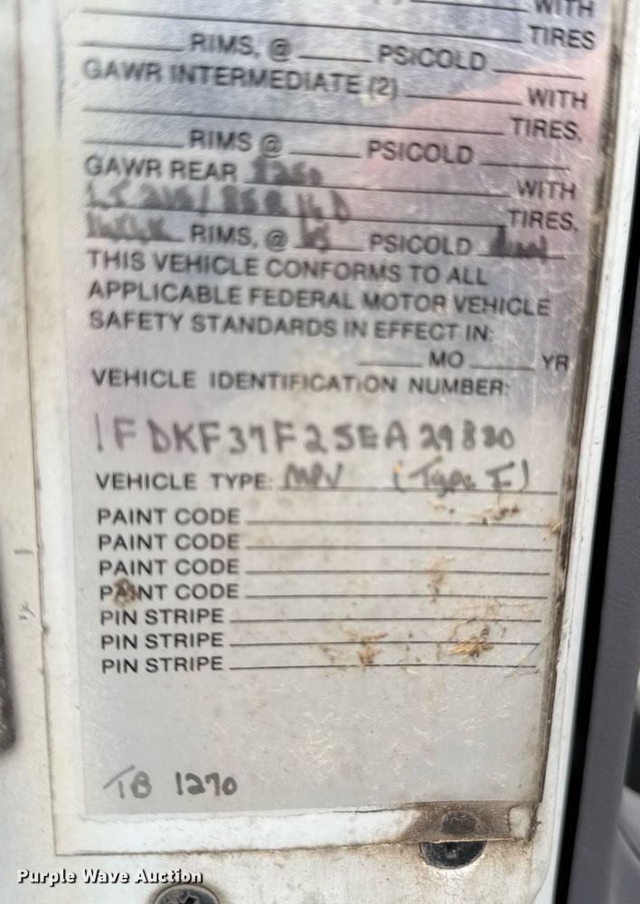 image for item LG9158 1995 Ford F350 ambulance