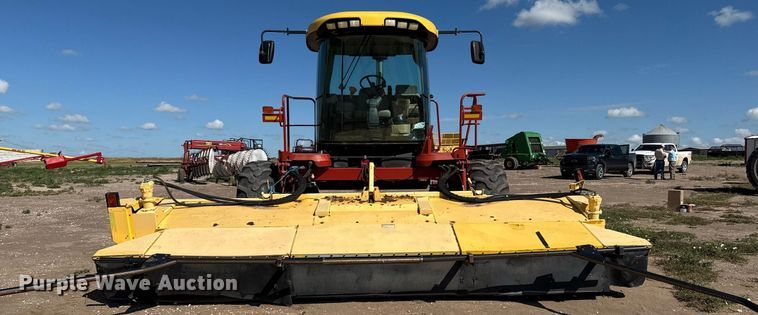 image for item DK6959 2009 New Holland H8080 swather / windrower