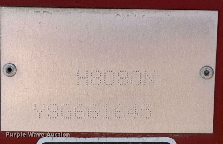 image for item DK6959 2009 New Holland H8080 swather / windrower