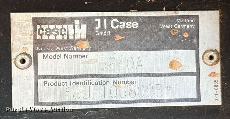 image for item DK6960 Case IH 5240 MFWD tractor