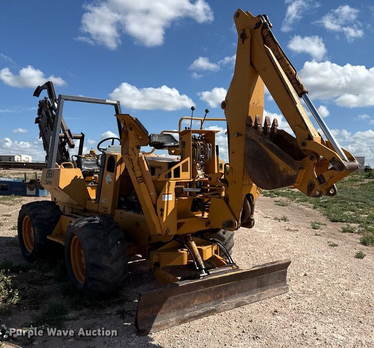 image for item DK6963 1998 Case 860 Turbo trencher
