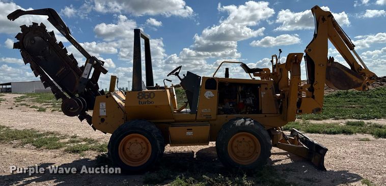 image for item DK6963 1998 Case 860 Turbo trencher