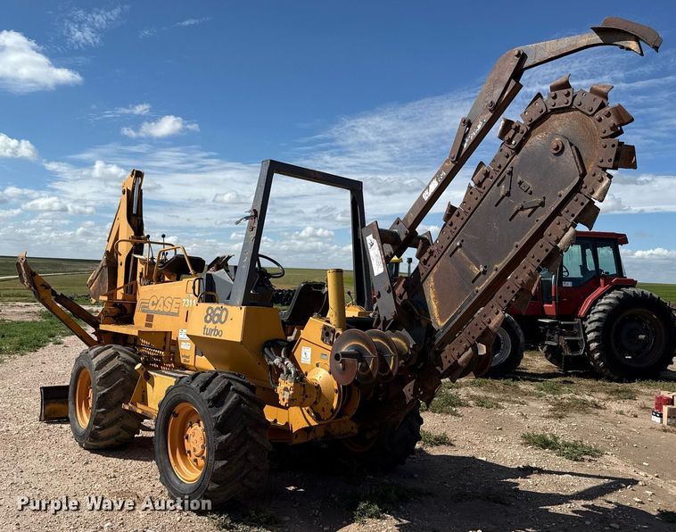 image for item DK6963 1998 Case 860 Turbo trencher