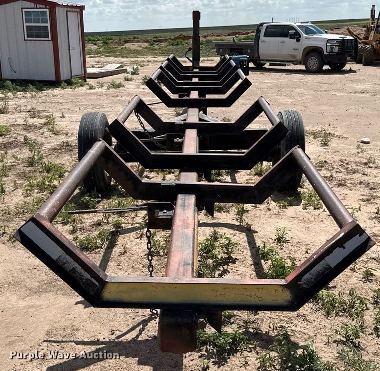 image for item DK6966 Hay bale trailer