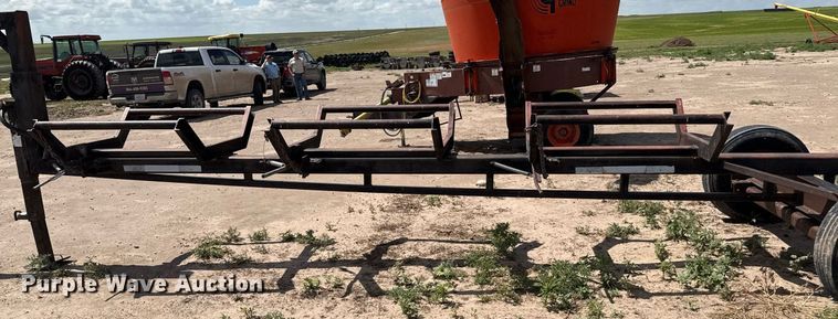 image for item DK6966 Hay bale trailer