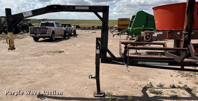 image for item DK6966 Hay bale trailer