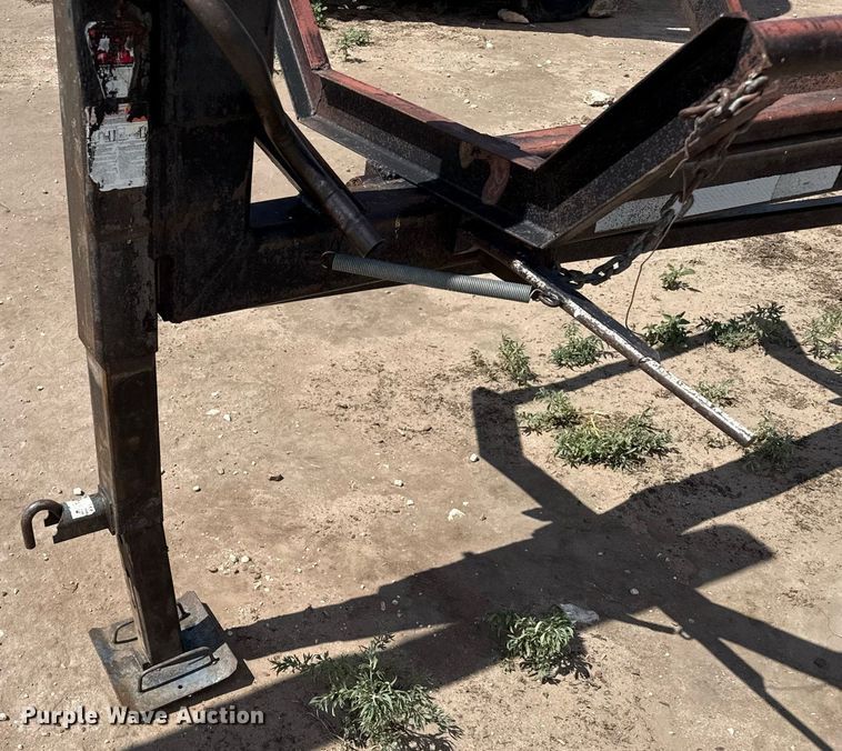 image for item DK6966 Hay bale trailer