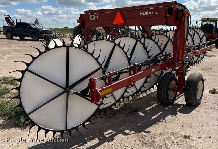image for item DK6970 H&S Mfg HD II hay rake