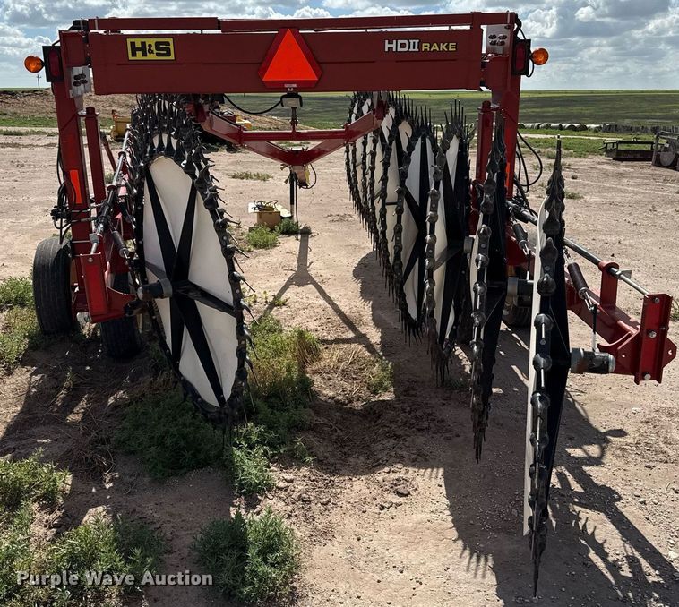 image for item DK6970 H&S Mfg HD II hay rake