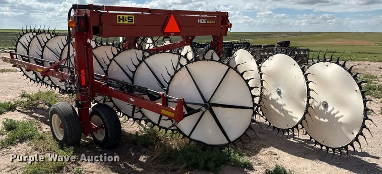 image for item DK6970 H&S Mfg HD II hay rake