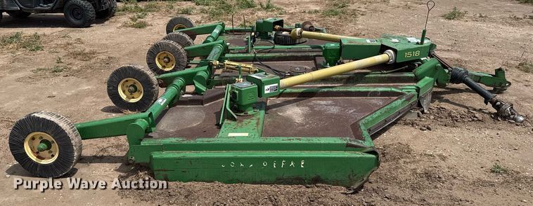 image for item DK6975 John Deere 1518 batwing rotary mower