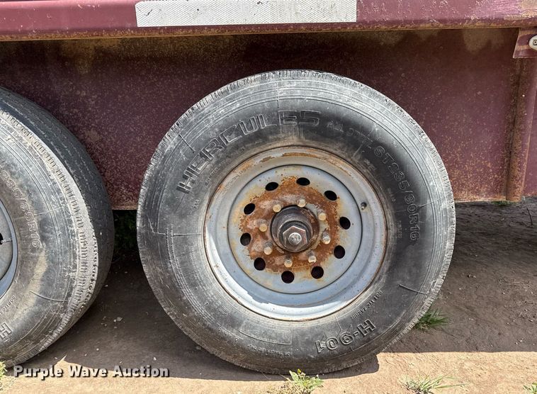 image for item DK6981 2013 Gooseneck Trailer  13-32x68B7.2B1 livestock trailer