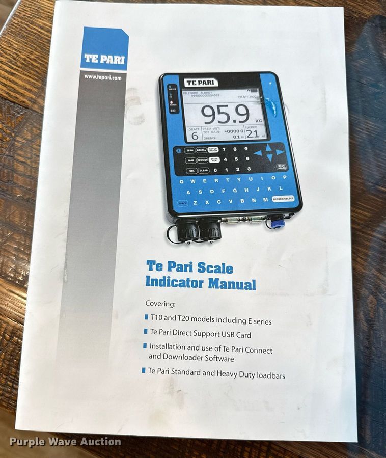 image for item DK6987 Te Pari scale indicator 