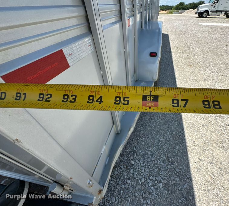 image for item DU9316 2021 Titan livestock trailer