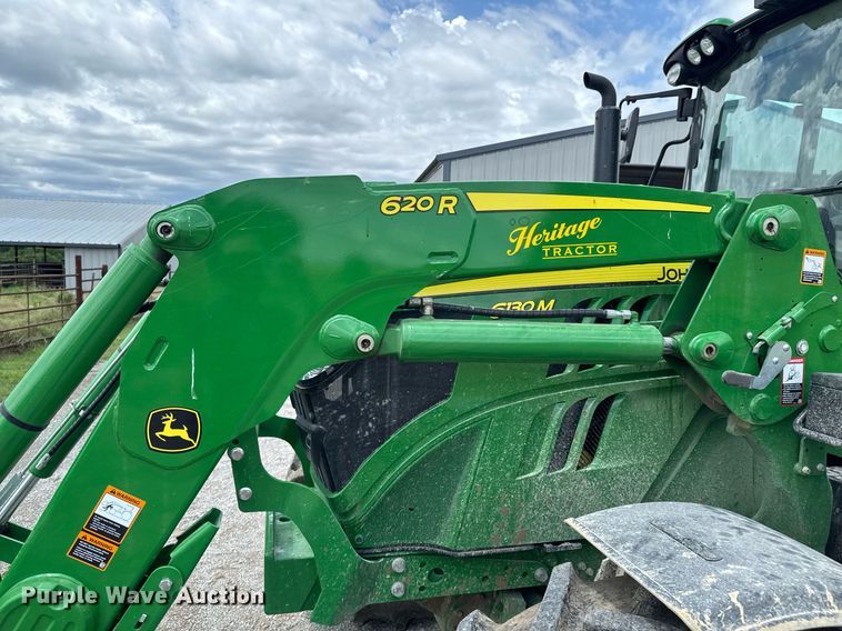 image for item DU9926 2021 John Deere 6130M MFWD tractor