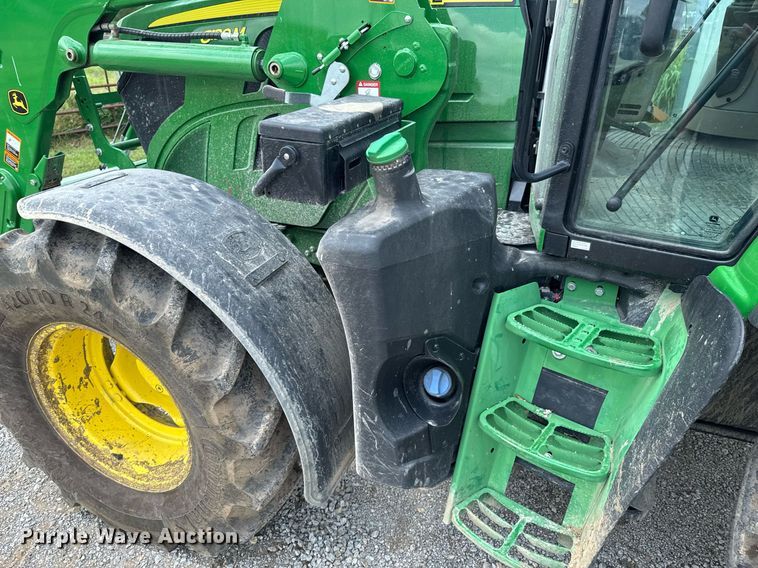 image for item DU9926 2021 John Deere 6130M MFWD tractor