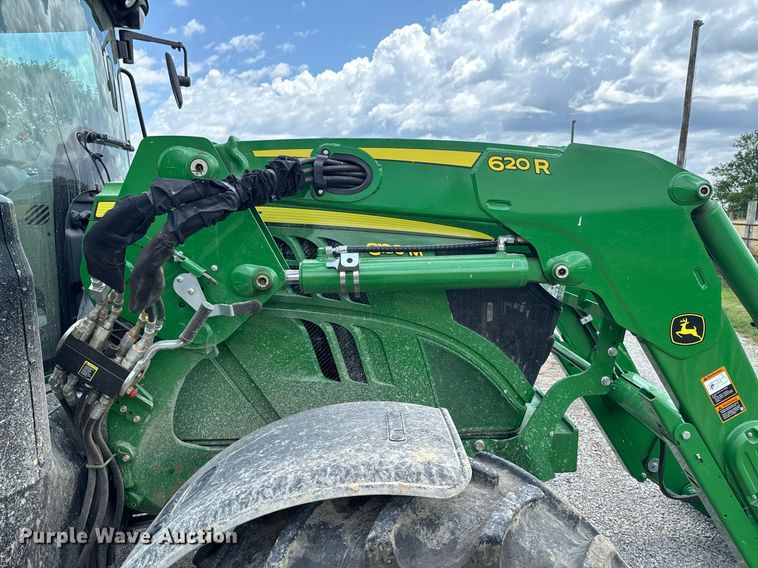 image for item DU9926 2021 John Deere 6130M MFWD tractor