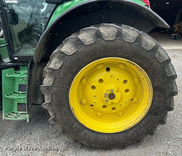 image for item DU9926 2021 John Deere 6130M MFWD tractor