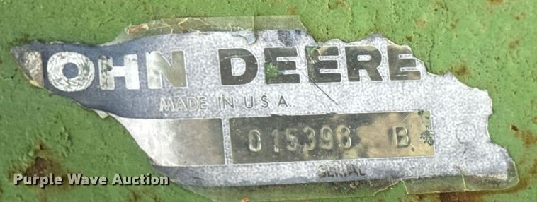 image for item DY0274 John Deere 1630 disk