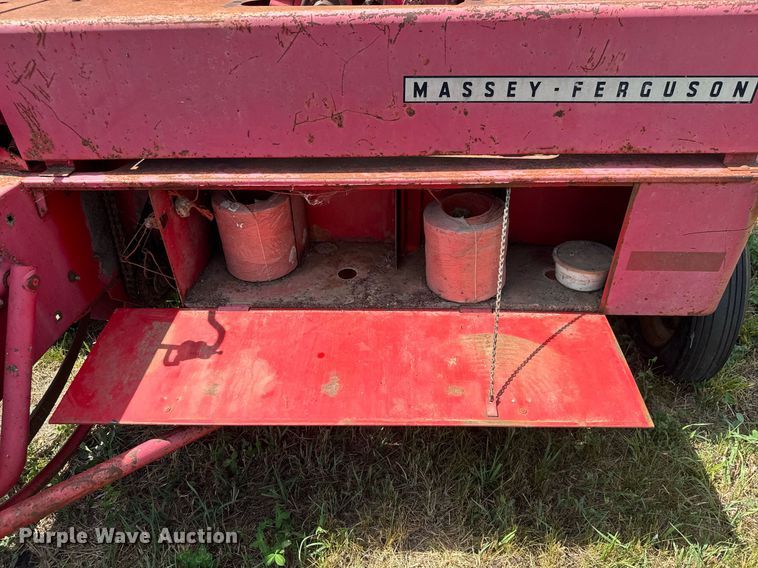 image for item DY0300 Massey Ferguson 12 small square baler