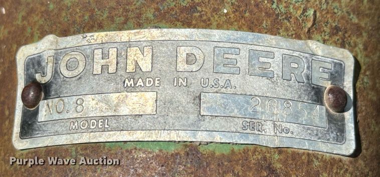 image for item DY0304 John Deere sickle mower