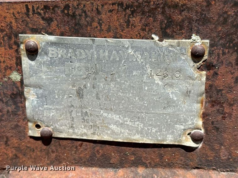 image for item DY0305 Brady Haymaker 1080 Hay crimper