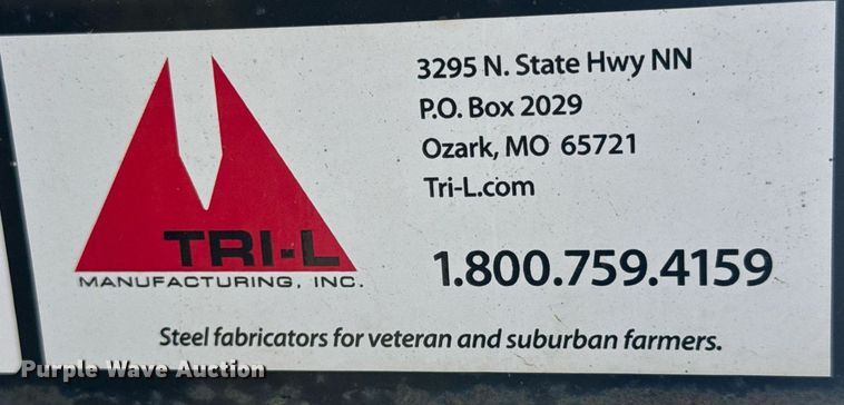 image for item DY0327 Tri-L 3PTW-2200 bale spear