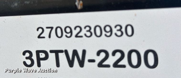 image for item DY0327 Tri-L 3PTW-2200 bale spear