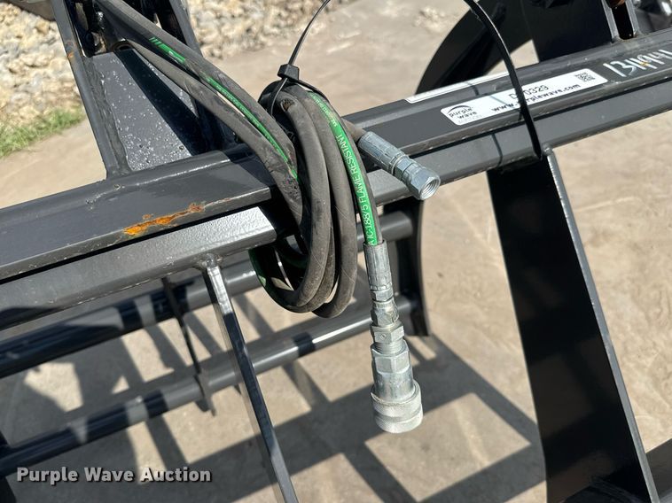 image for item DY0329 Ironcraft skid steer grapple rake