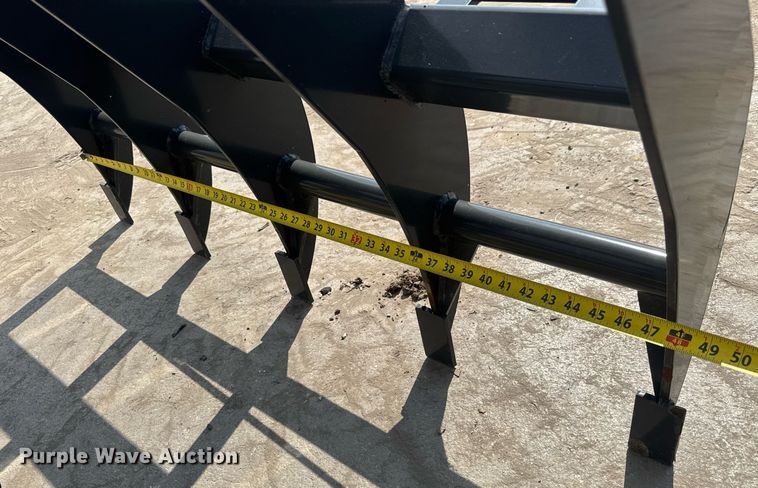 image for item DY0329 Ironcraft skid steer grapple rake
