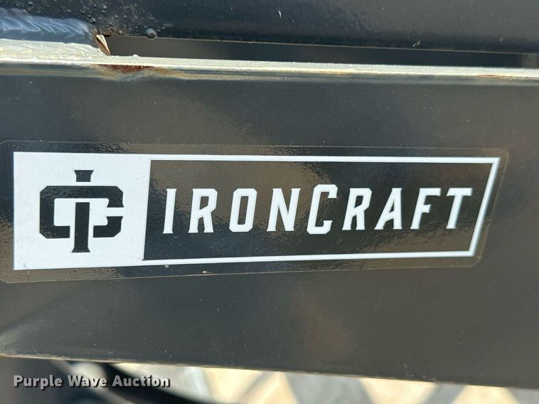 image for item DY0329 Ironcraft skid steer grapple rake