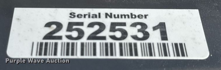 image for item DY0329 Ironcraft skid steer grapple rake