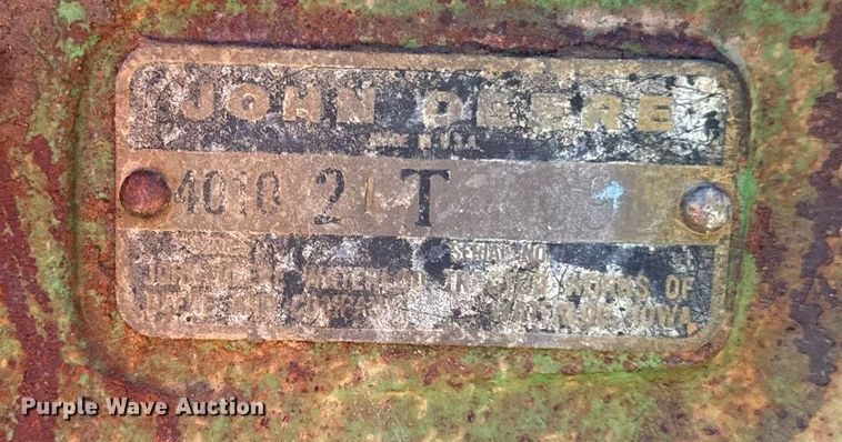 image for item DZ4216 John Deere 4010 tractor