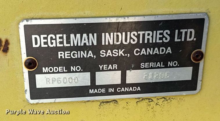 image for item EB2741 Degelman Industries TP6000 rock picker