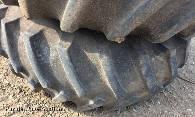 image for item EK5440 (2) Firestone 24.5-32 tires and wheels