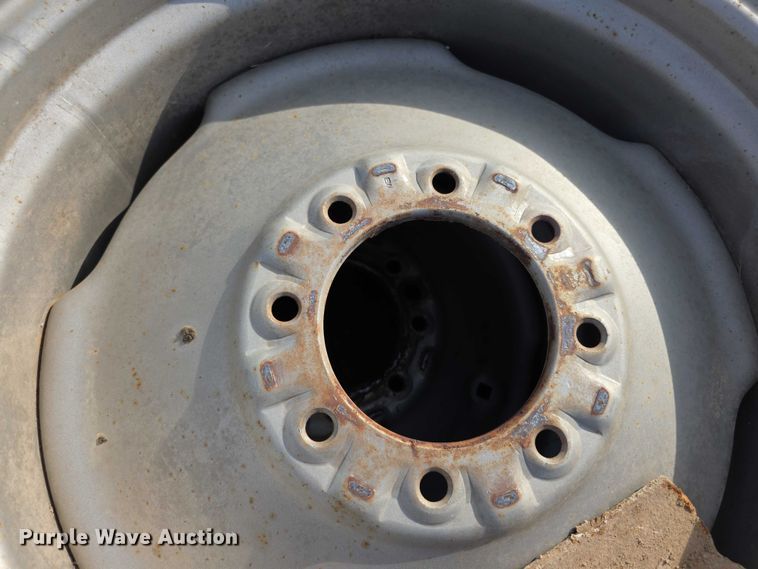 image for item EK5441 (2) 11.2-24 Co-op tires and wheels