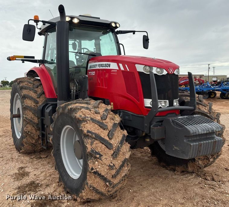 image for item EL2165 2016 Massey Ferguson 7720 MFWD tractor