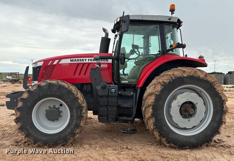 image for item EL2165 2016 Massey Ferguson 7720 MFWD tractor