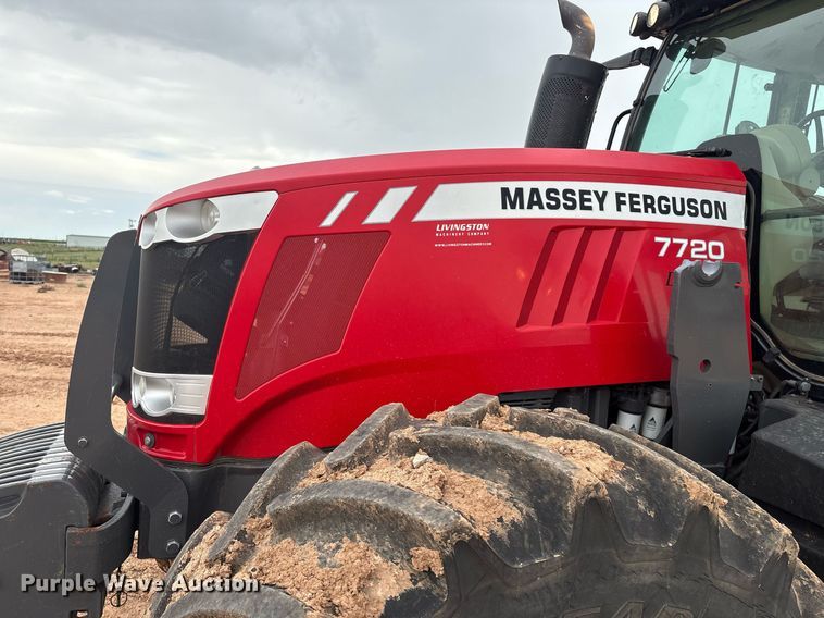image for item EL2165 2016 Massey Ferguson 7720 MFWD tractor
