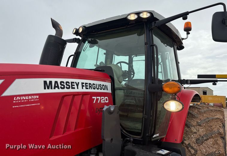 image for item EL2165 2016 Massey Ferguson 7720 MFWD tractor
