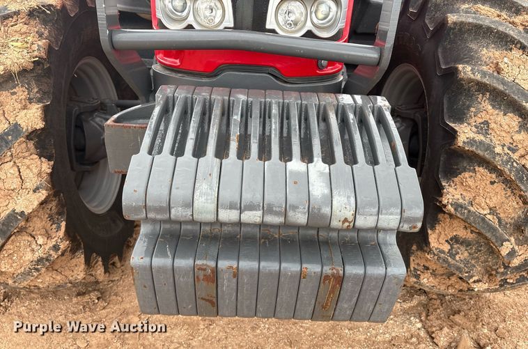 image for item EL2165 2016 Massey Ferguson 7720 MFWD tractor