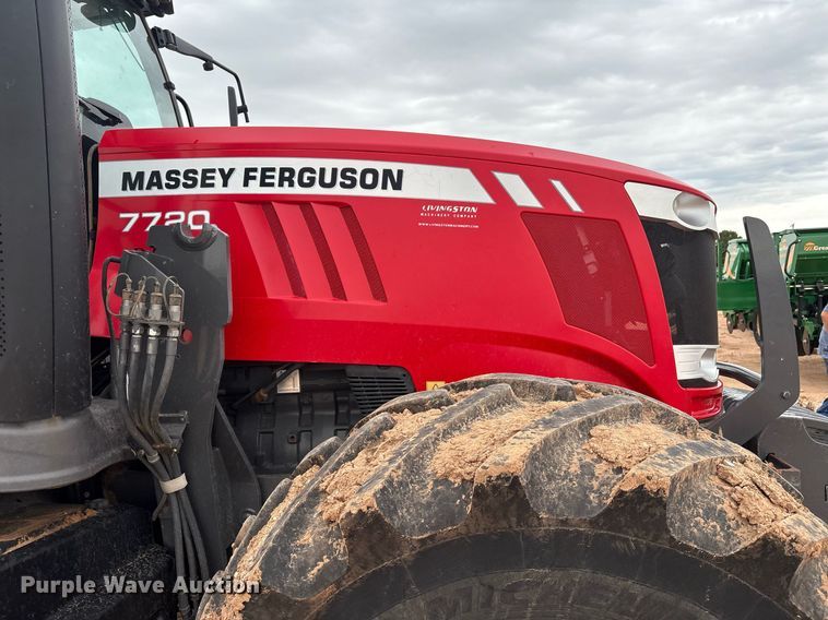 image for item EL2165 2016 Massey Ferguson 7720 MFWD tractor