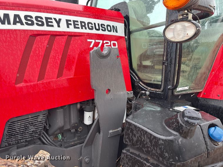 image for item EL2165 2016 Massey Ferguson 7720 MFWD tractor