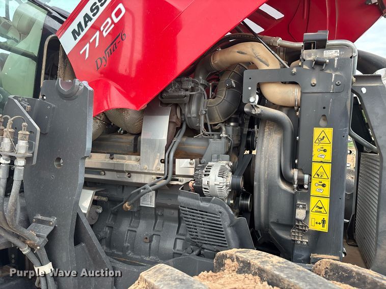 image for item EL2165 2016 Massey Ferguson 7720 MFWD tractor