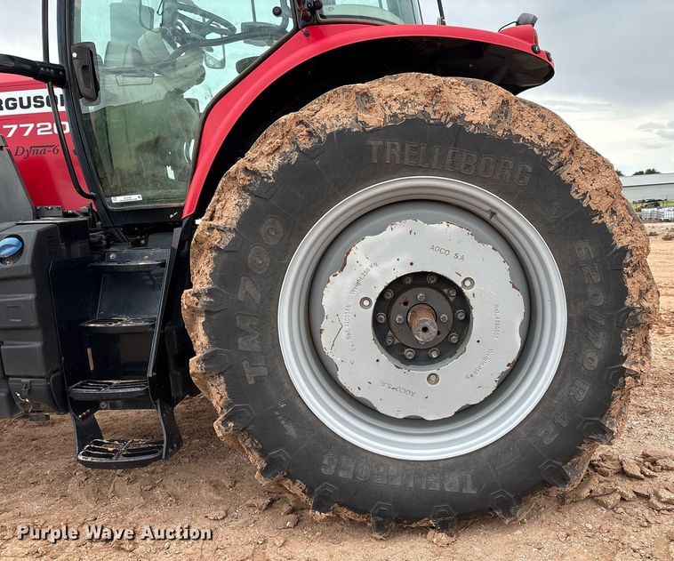 image for item EL2165 2016 Massey Ferguson 7720 MFWD tractor