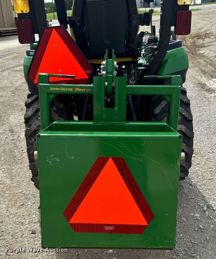 image for item EM2117 2023 John Deere 2025R MFWD tractor