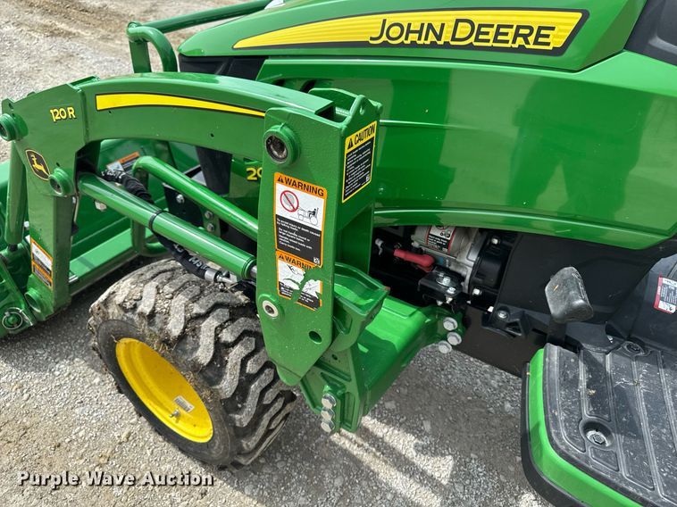 image for item EM2117 2023 John Deere 2025R MFWD tractor